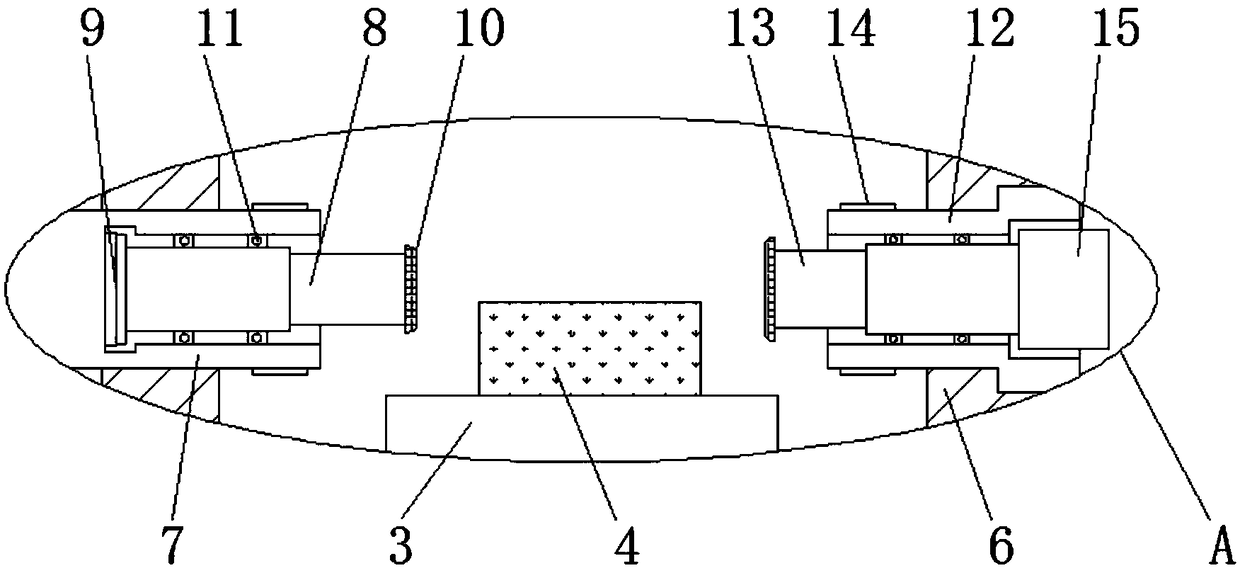 Anti-vibration capacitor film winding device