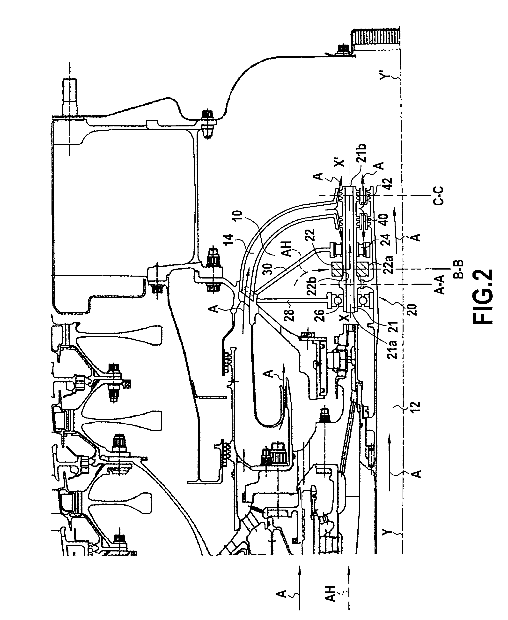 De-oiler system for an aircraft engine