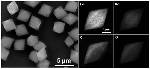 Preparation method and catalyst of iron-based mofs oxygen evolution electrocatalyst with high active crystal facet ratio