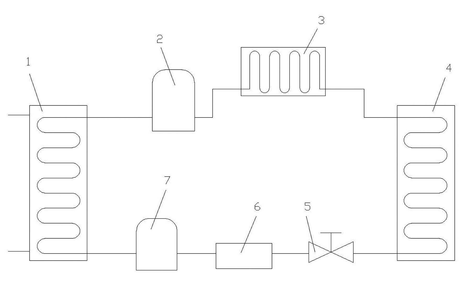 Air/water source heat pump unit