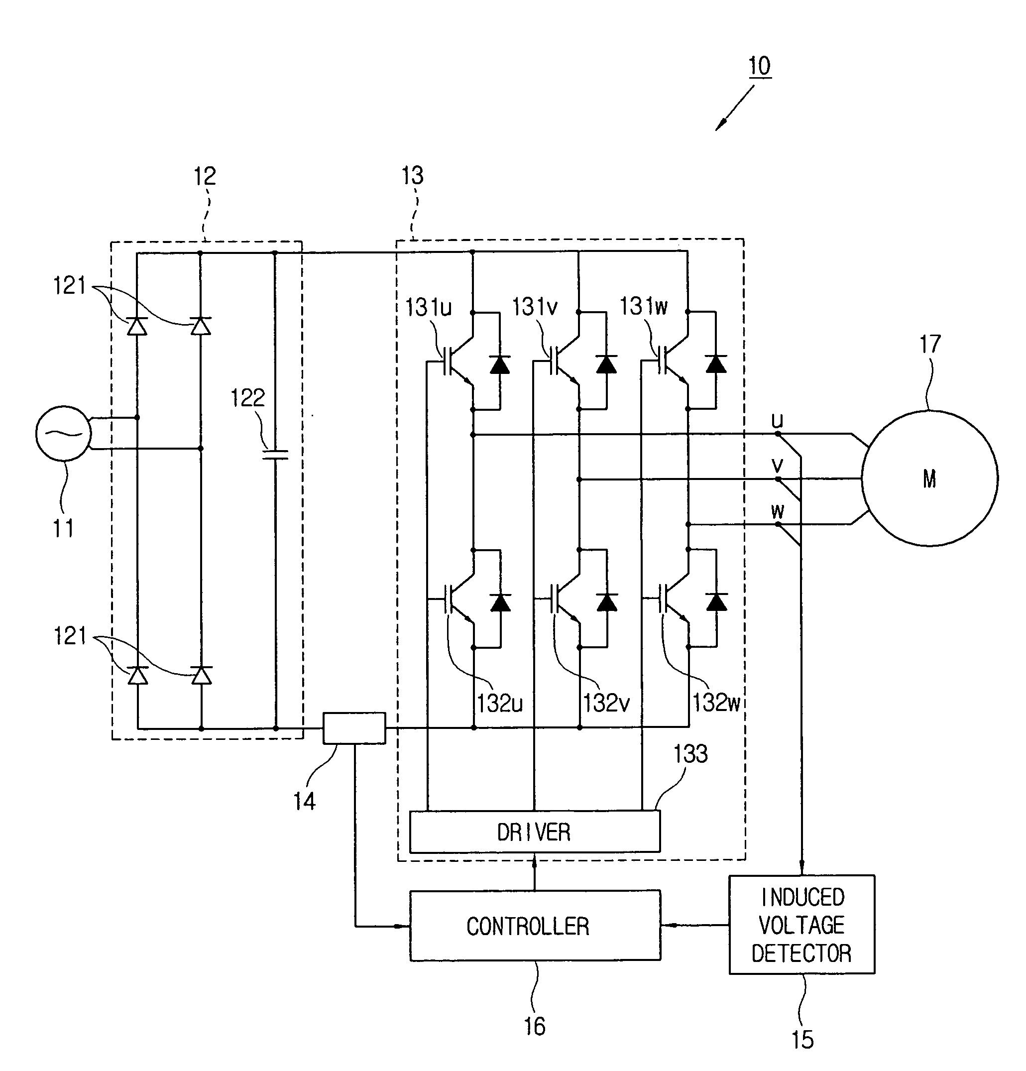Motor system, control method thereof, and compressor using the same