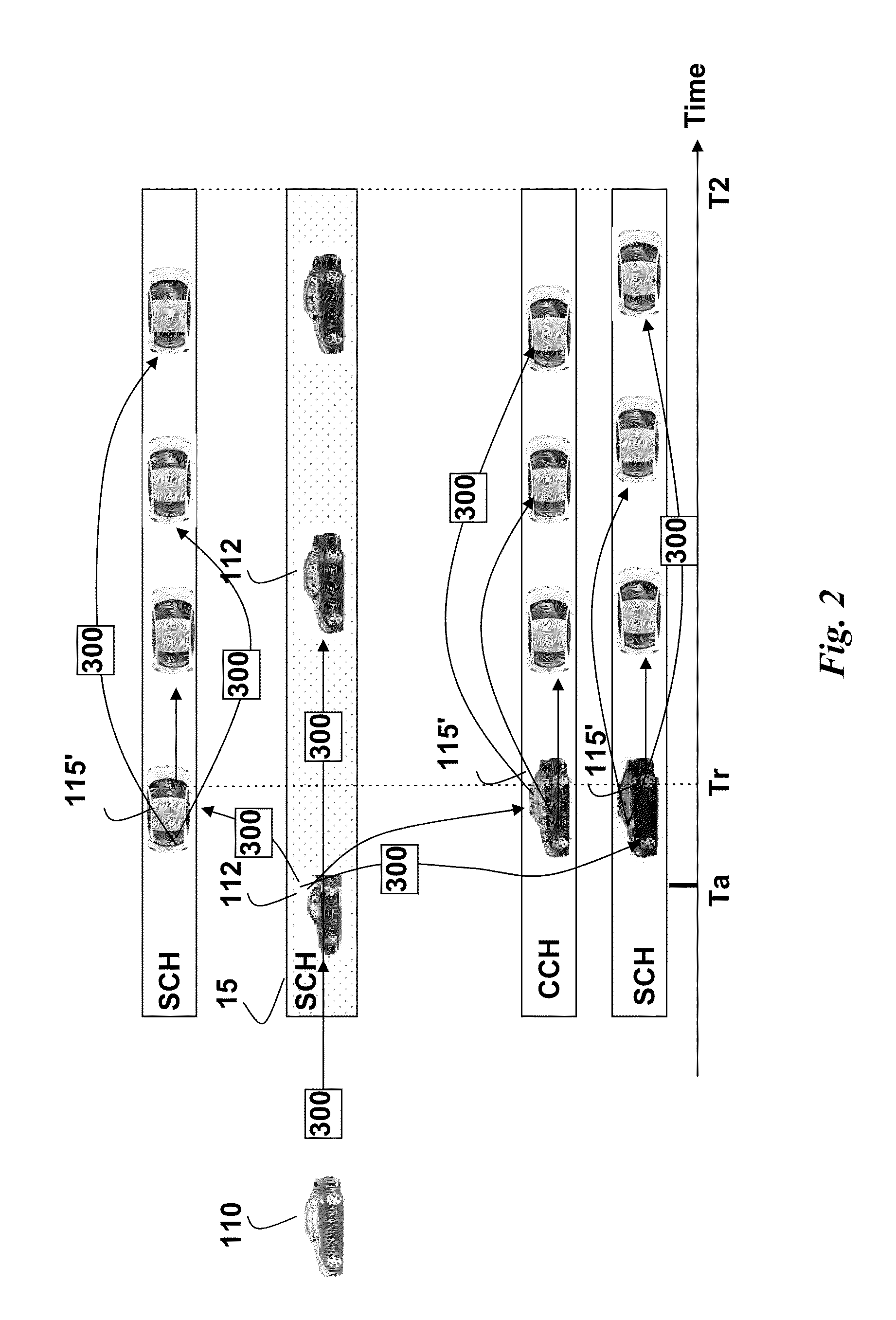 Broadcasting Messages in Multi-Channel Vehicular Networks