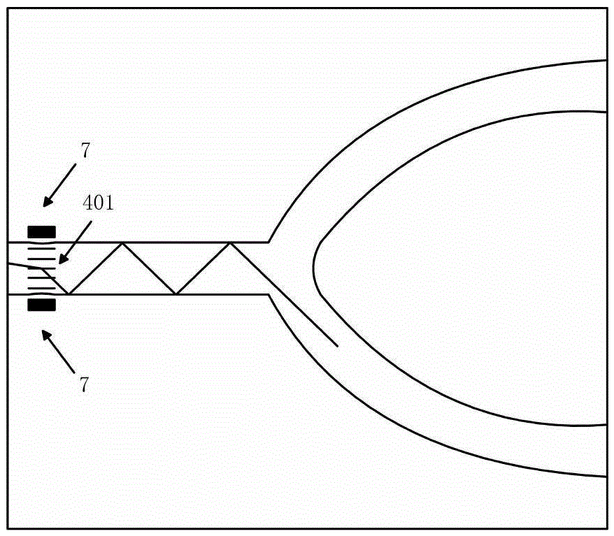 A PLC type optical power splitter with adjustable power division ratio and its preparation method and adjustment method