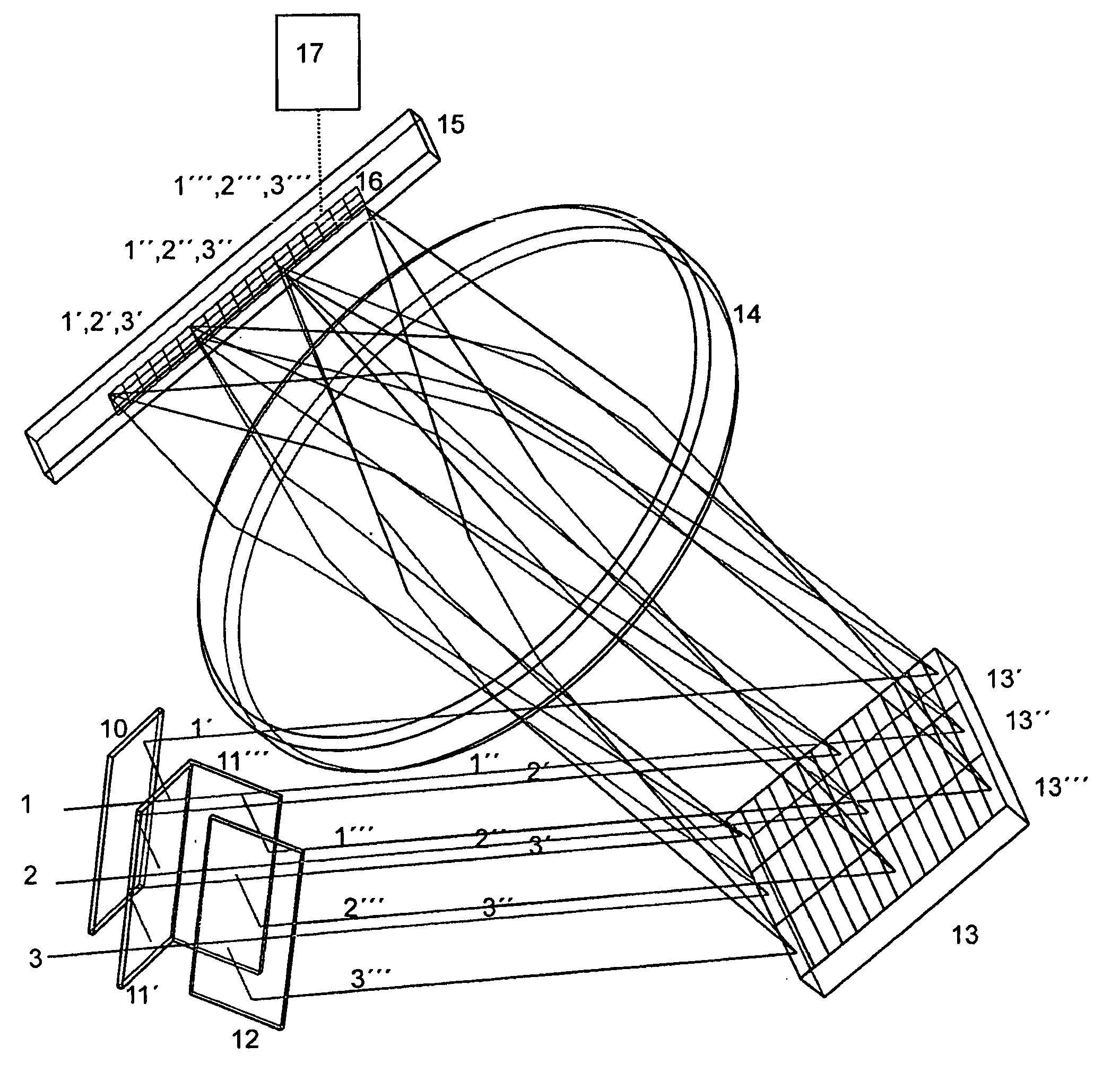 Highly sensitive spectroscopic unit