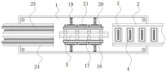 Wafer bending production line with sorting structure for automobile key production