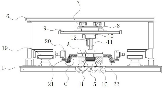 Wafer bending production line with sorting structure for automobile key production