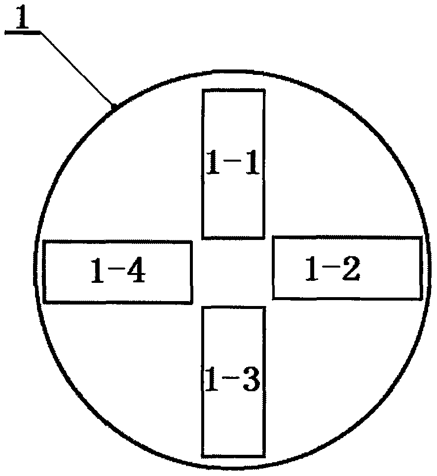 Magnetization measurement method in complex magnetic domain