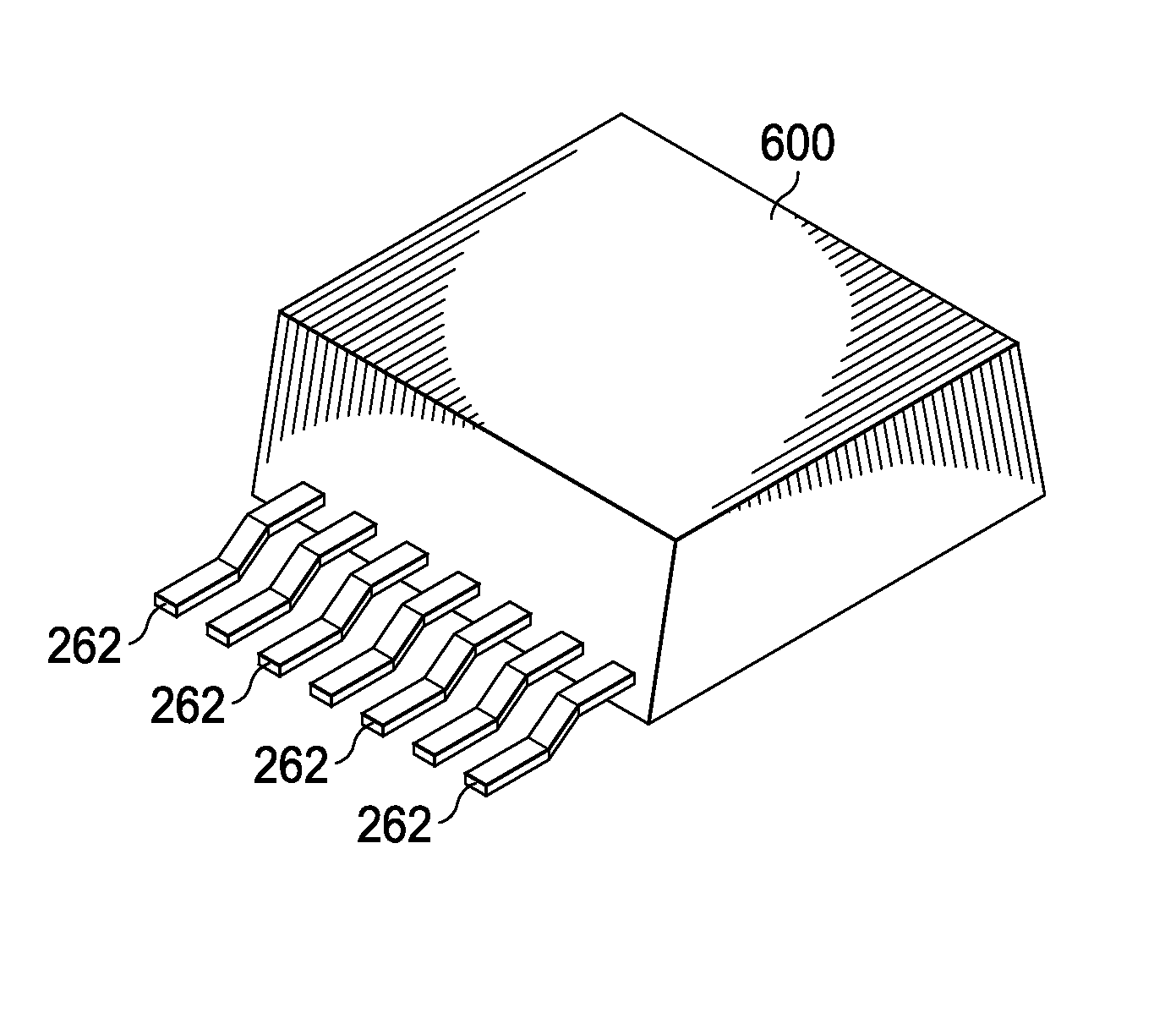 Flippable leadframe for packaged electronic system having vertically stacked chips and components