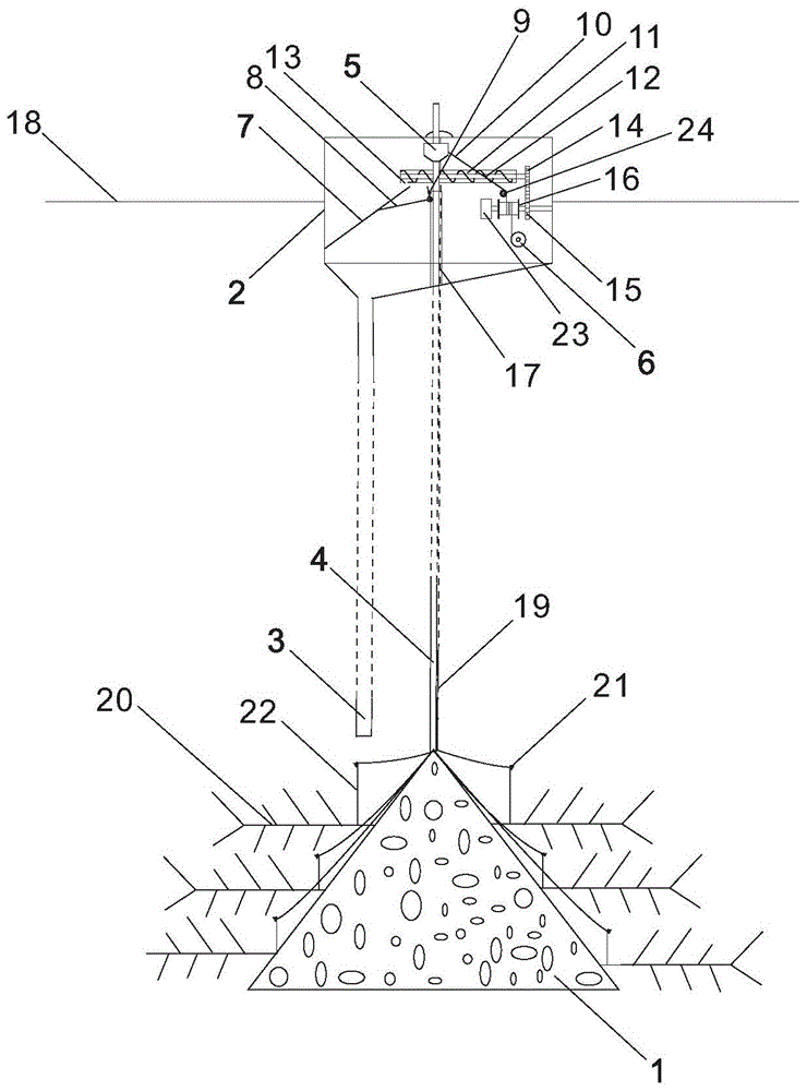 An ecological carrying capacity enhancing artificial fish reef