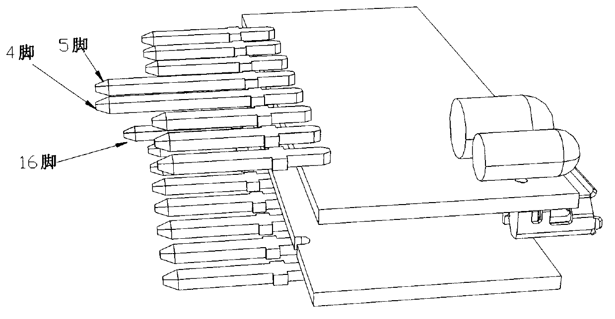 On-board diagnostics (OBD) connecting port protection structure