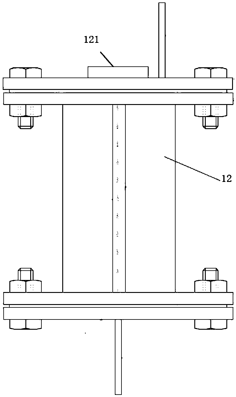 Pressure device for determining wax dissolution rate and recovery rate of wax cleaning agent and determination method thereof