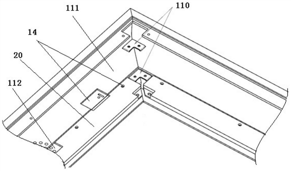 A front case assembly, a TV and an assembling method thereof