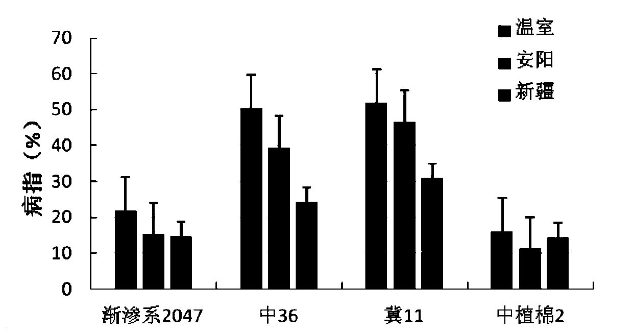 A method for evaluating cotton land-sea introgression system