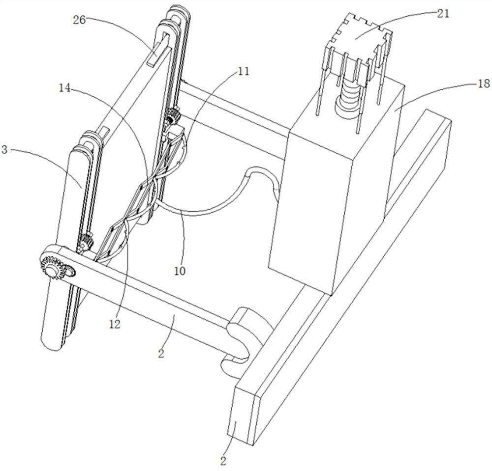 Automatic turnover type plate surface spraying device