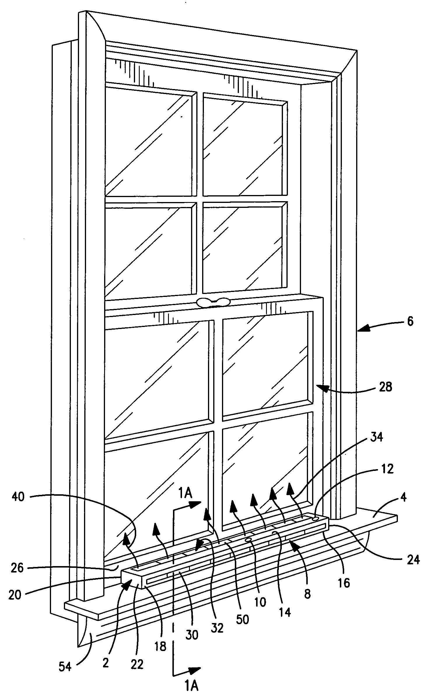 Window condensation control