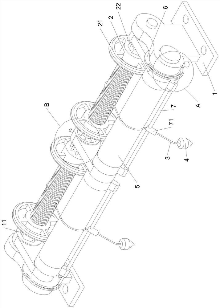 River depth measuring device for land surveying and mapping