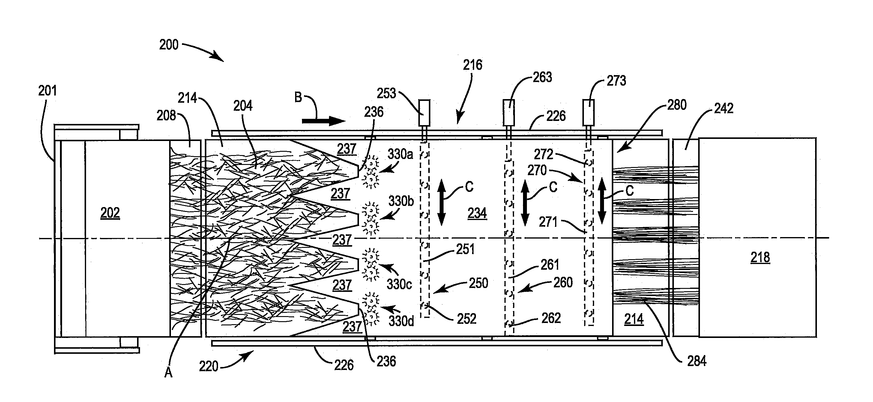 Process and apparatus for orienting bast stalks for decortication