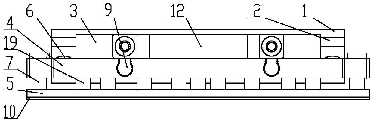 Lithium ion battery lead anti-bending adjustment assembly and fixture