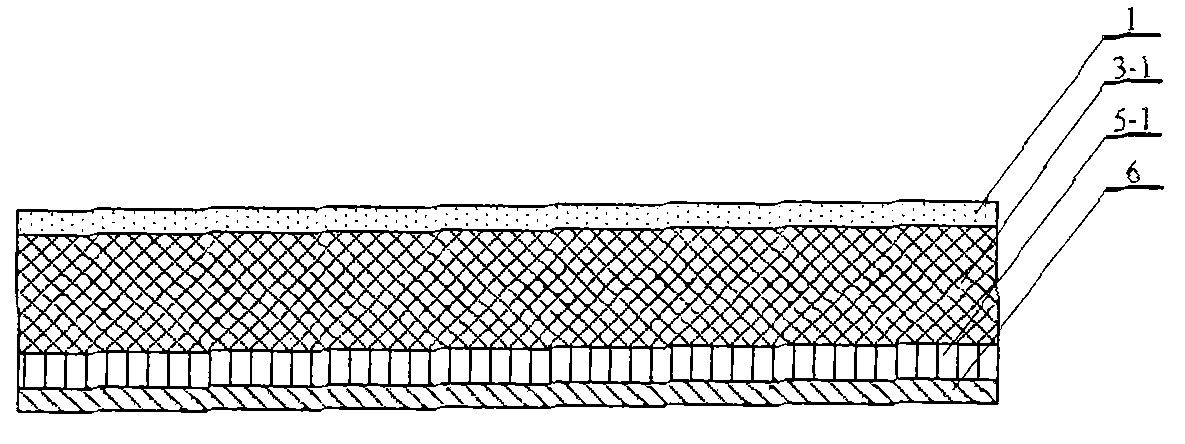 Water-proof coiled material with self-adhesive layer structure
