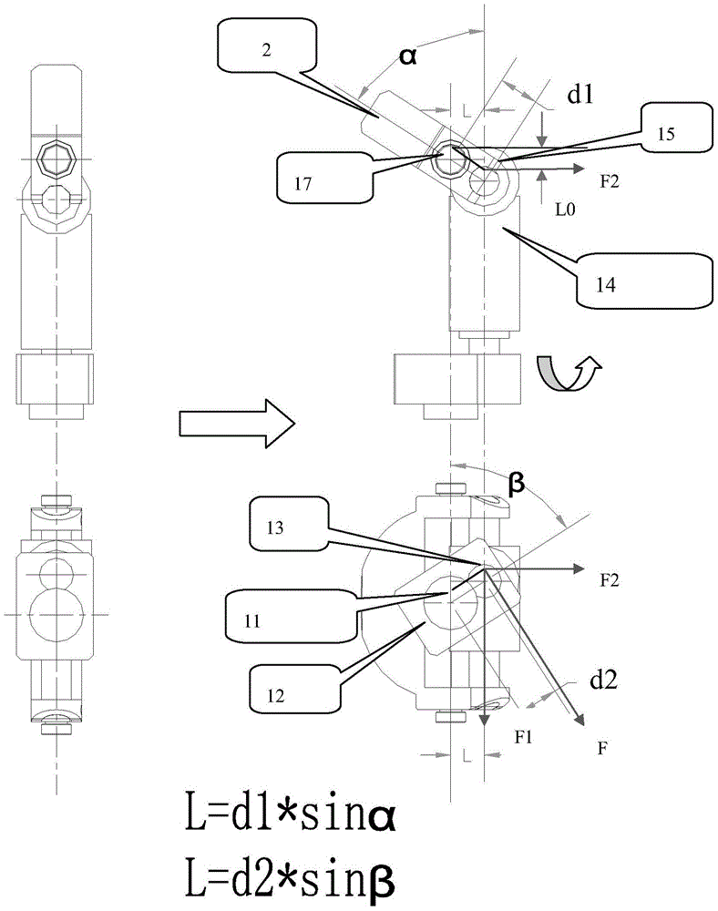 Transmission mechanism and 4D probe thereof