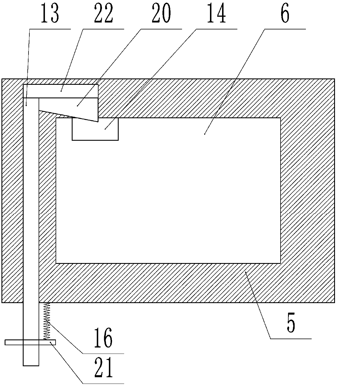 Packaging device for seed packaging machine