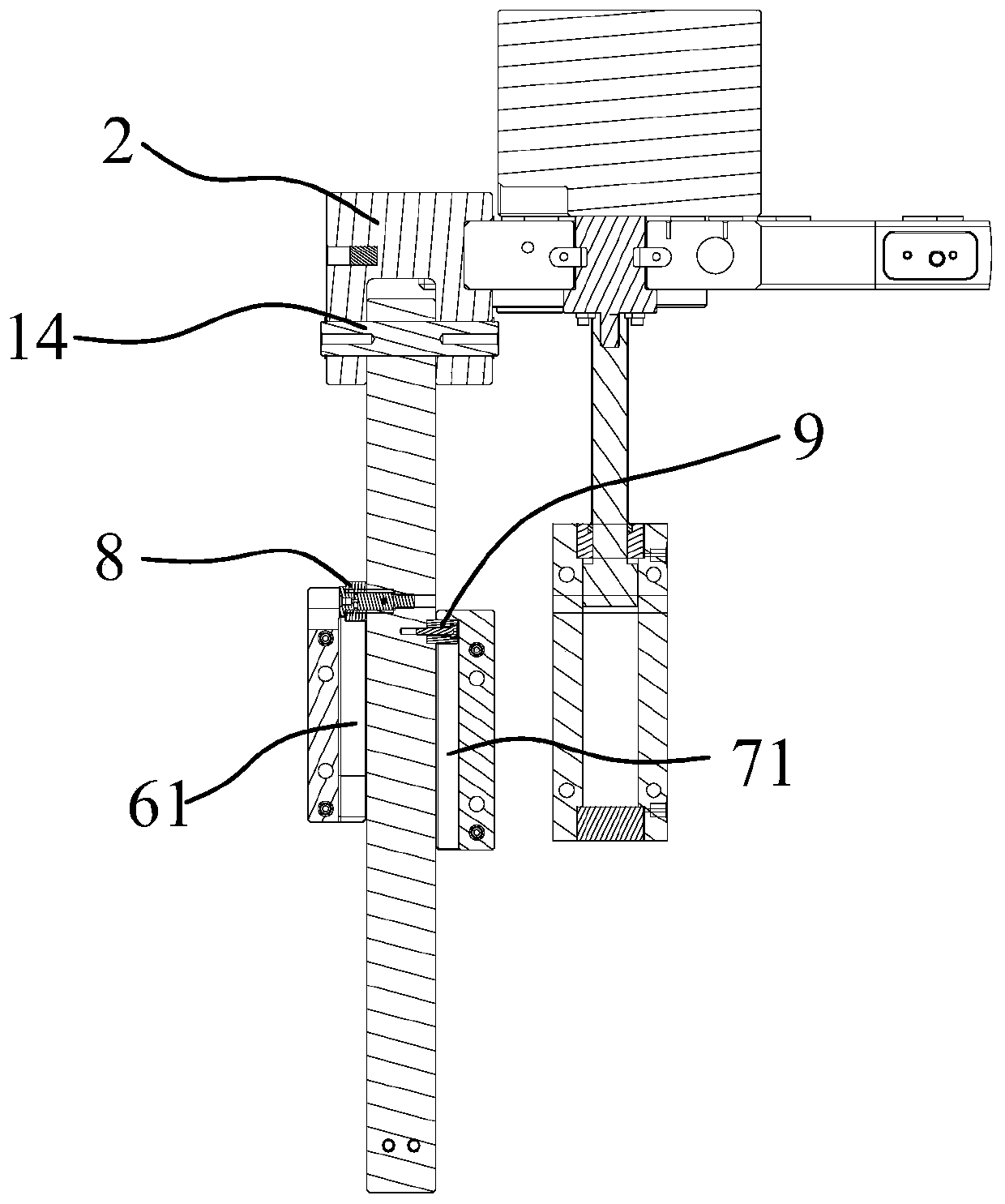 An instrument panel mold hook structure