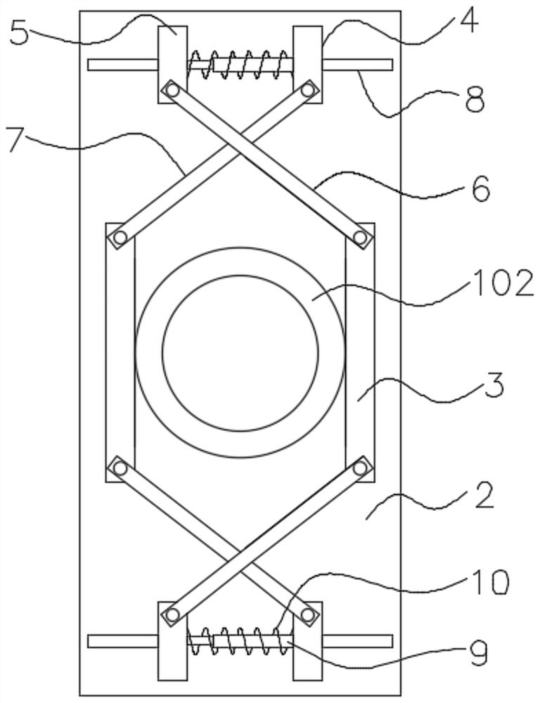 Closed-tube odor-resistant floor drain