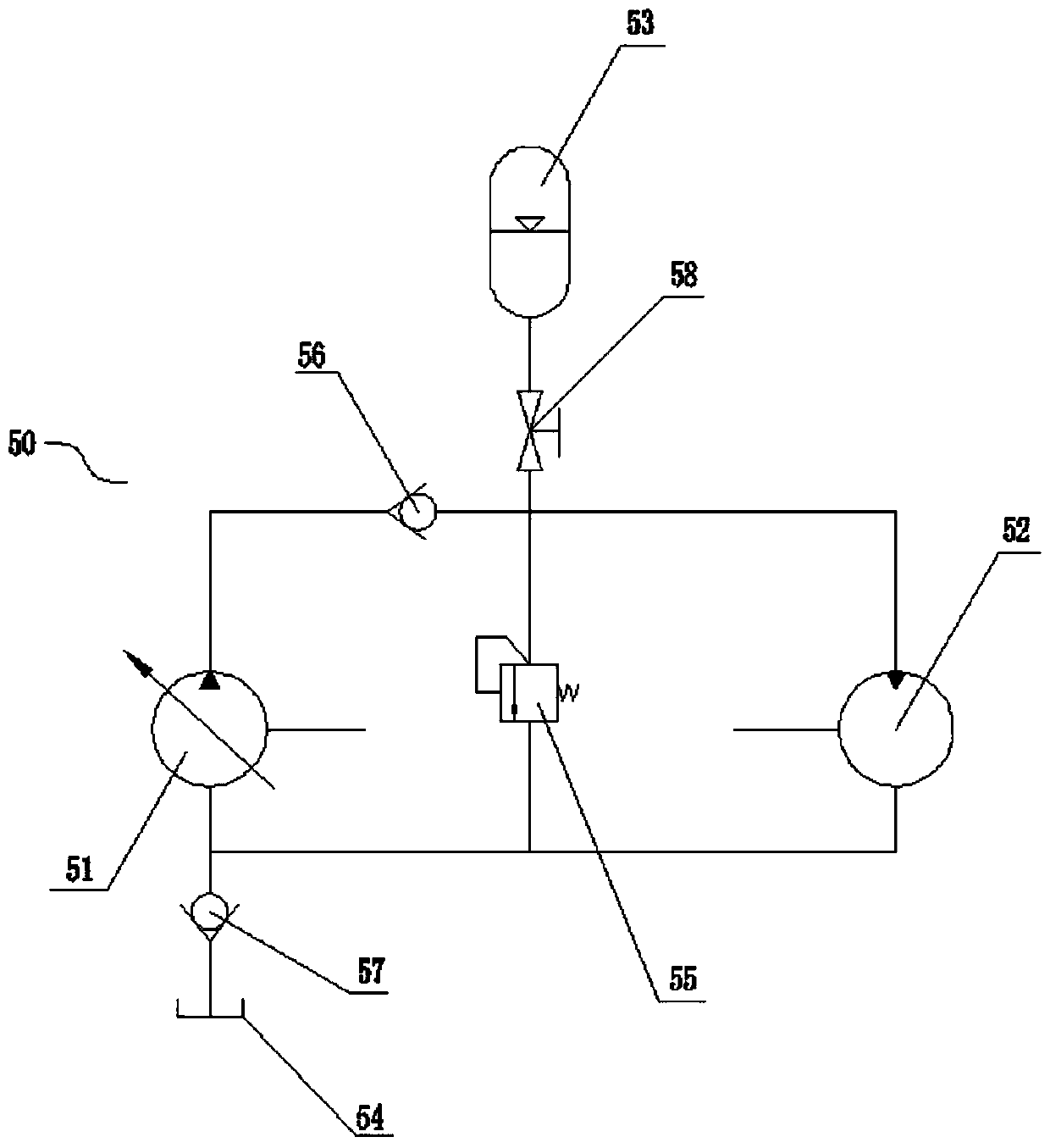 A hybrid drive wind power generation system