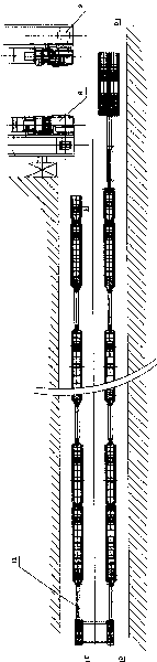 Fully mechanized working faces track along end head bracket