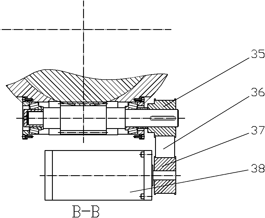 Method for precisely grinding large-scale special type curved surface and grinding equipment thereof