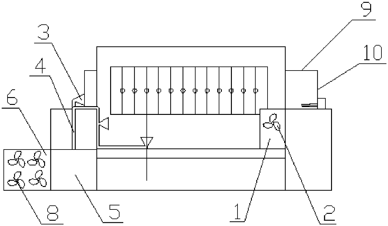 Self-cleaning system of air-jet loom