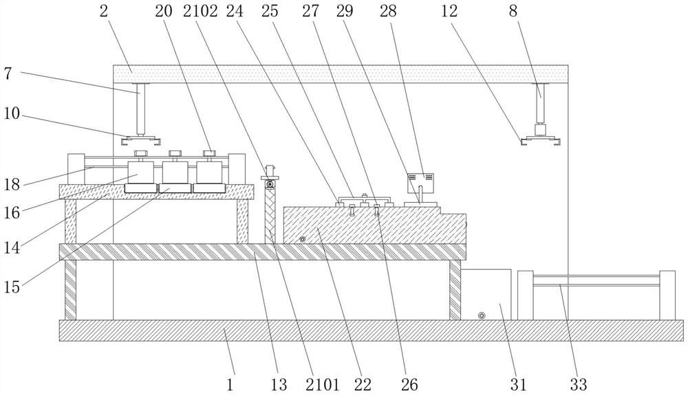 Cleaning and drying device with automatic sorting function for joint machining