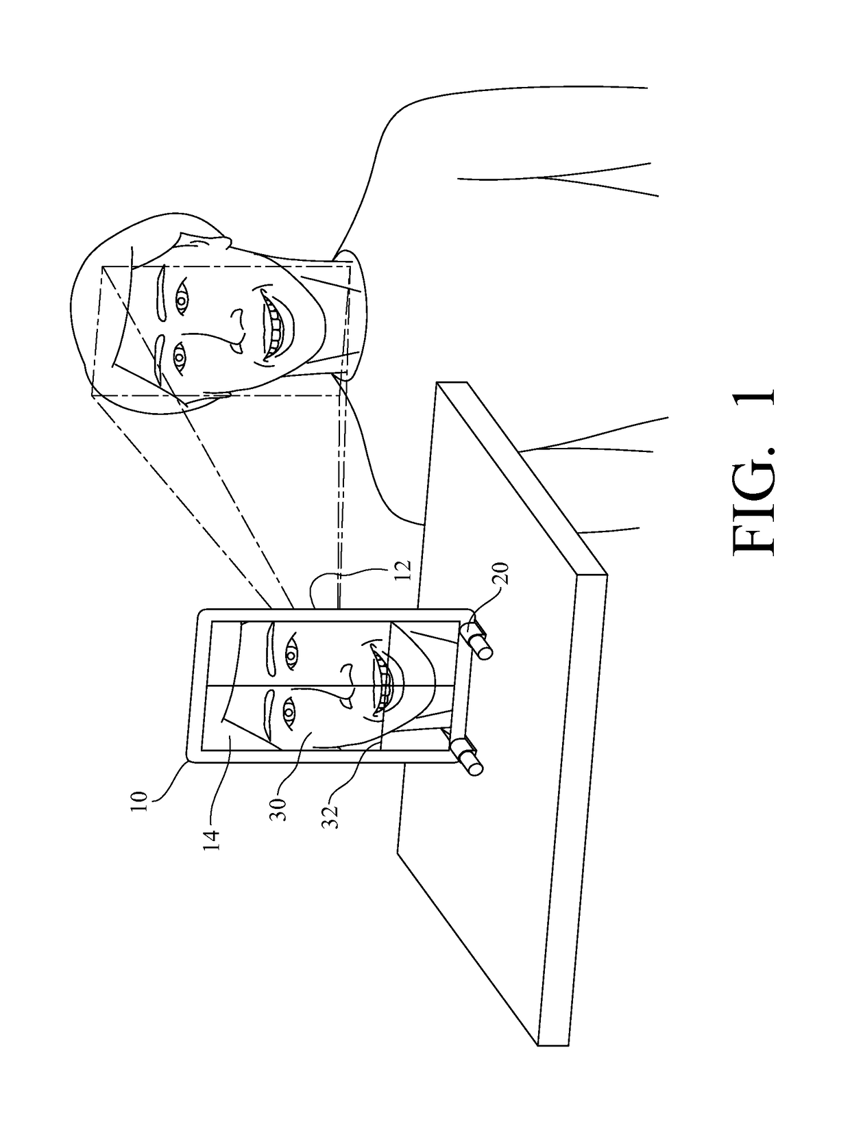 Method and system for recording characteristics of the occlusal arch of a patient using a portable computing device