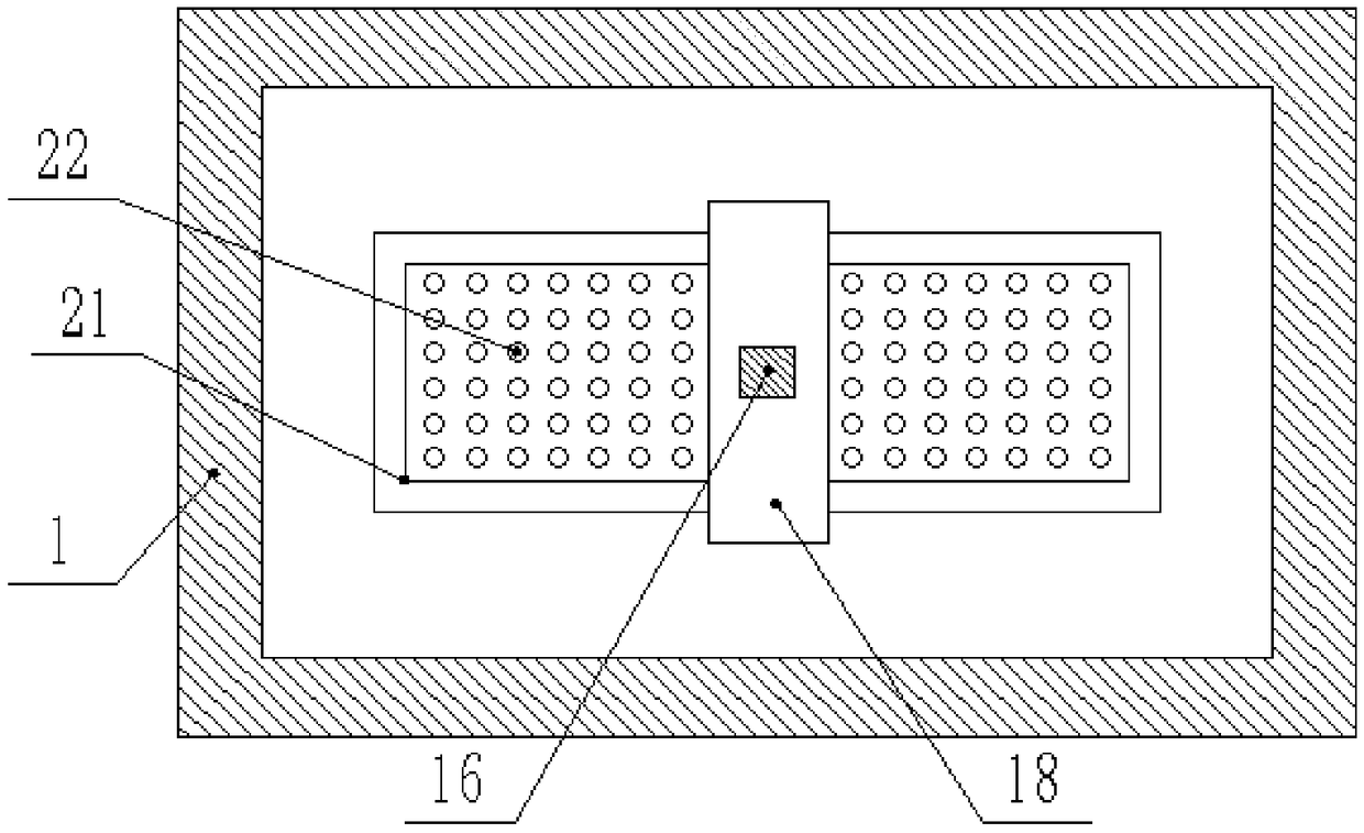 Hardware accessory drying device