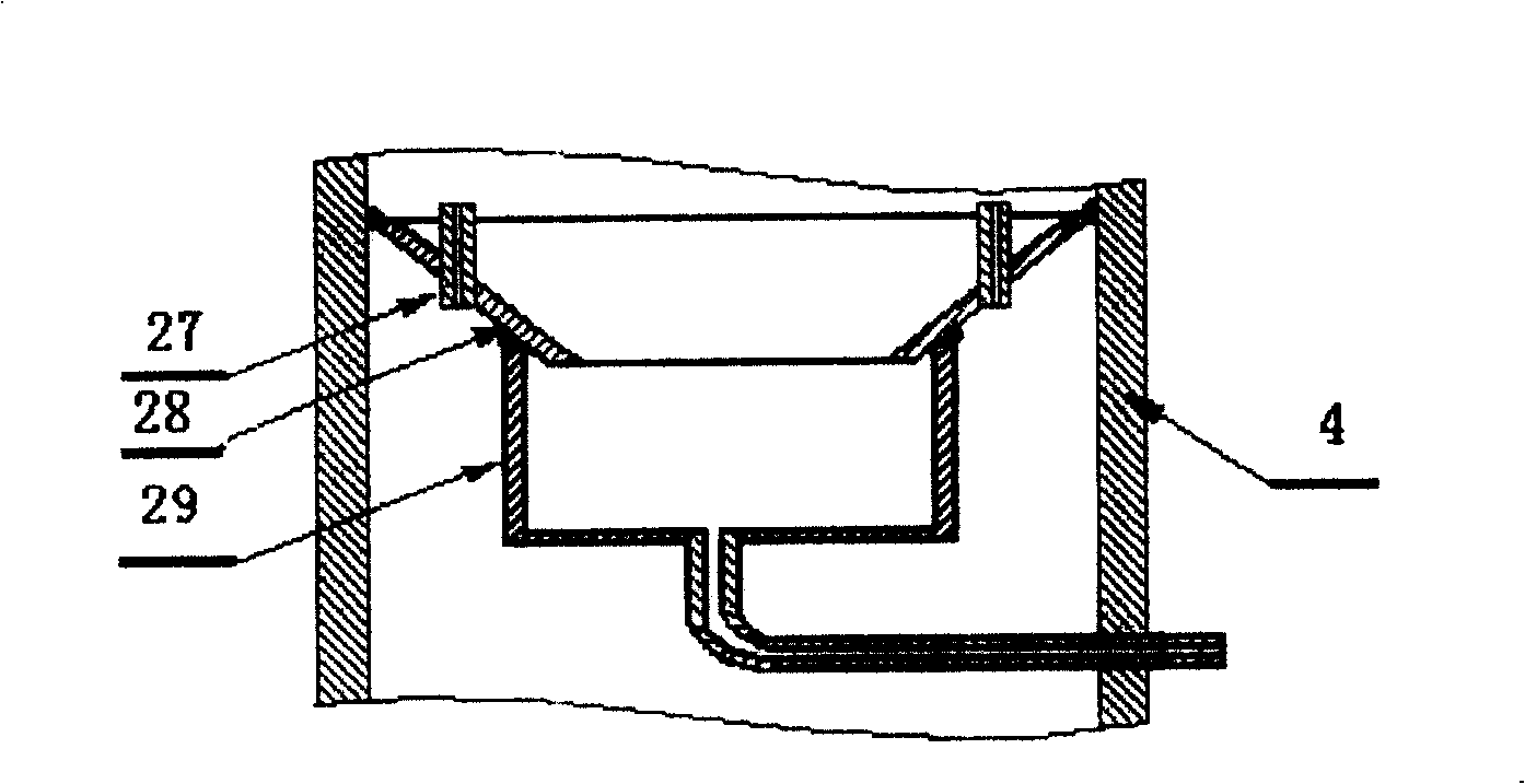 Catalyzing cracking slurry oil topping tech. and industry apparatus thereof