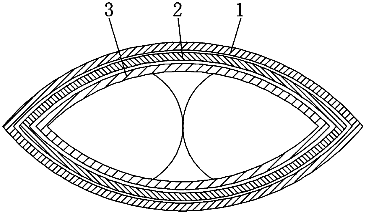 Manufacturing method of boneless seamless integrated cotton-padded trousers