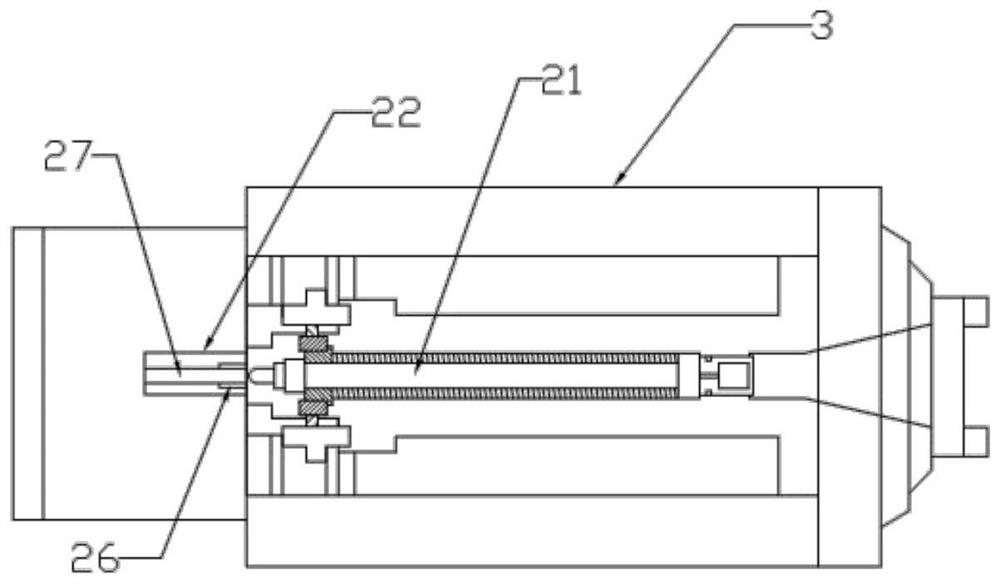 Double-piston indexing milling head