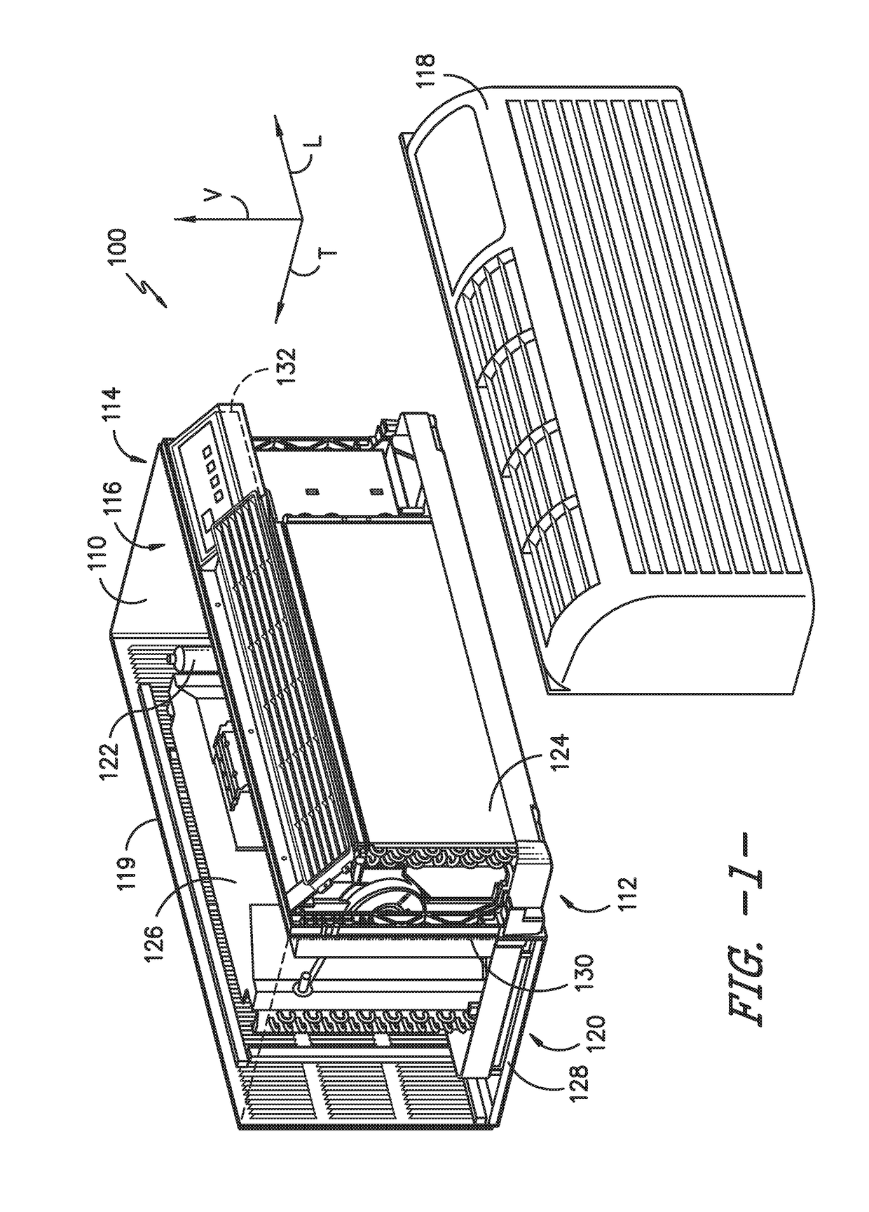 Packaged terminal air conditioner unit