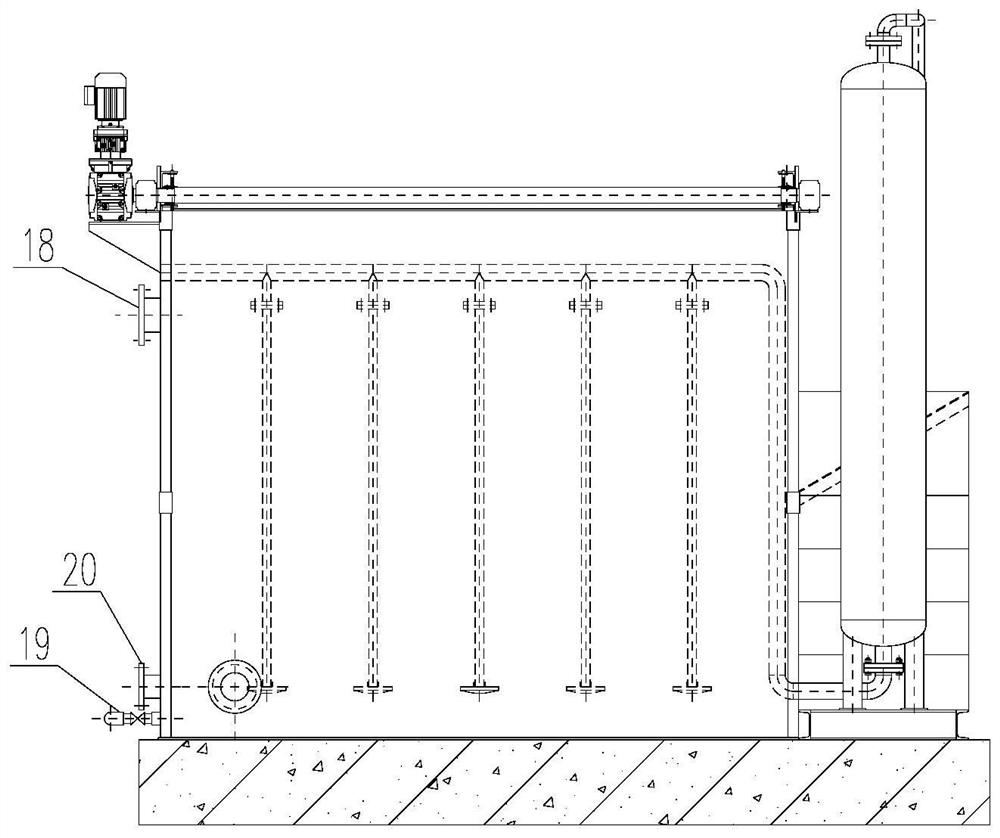 Efficient air floatation tank for wastewater treatment