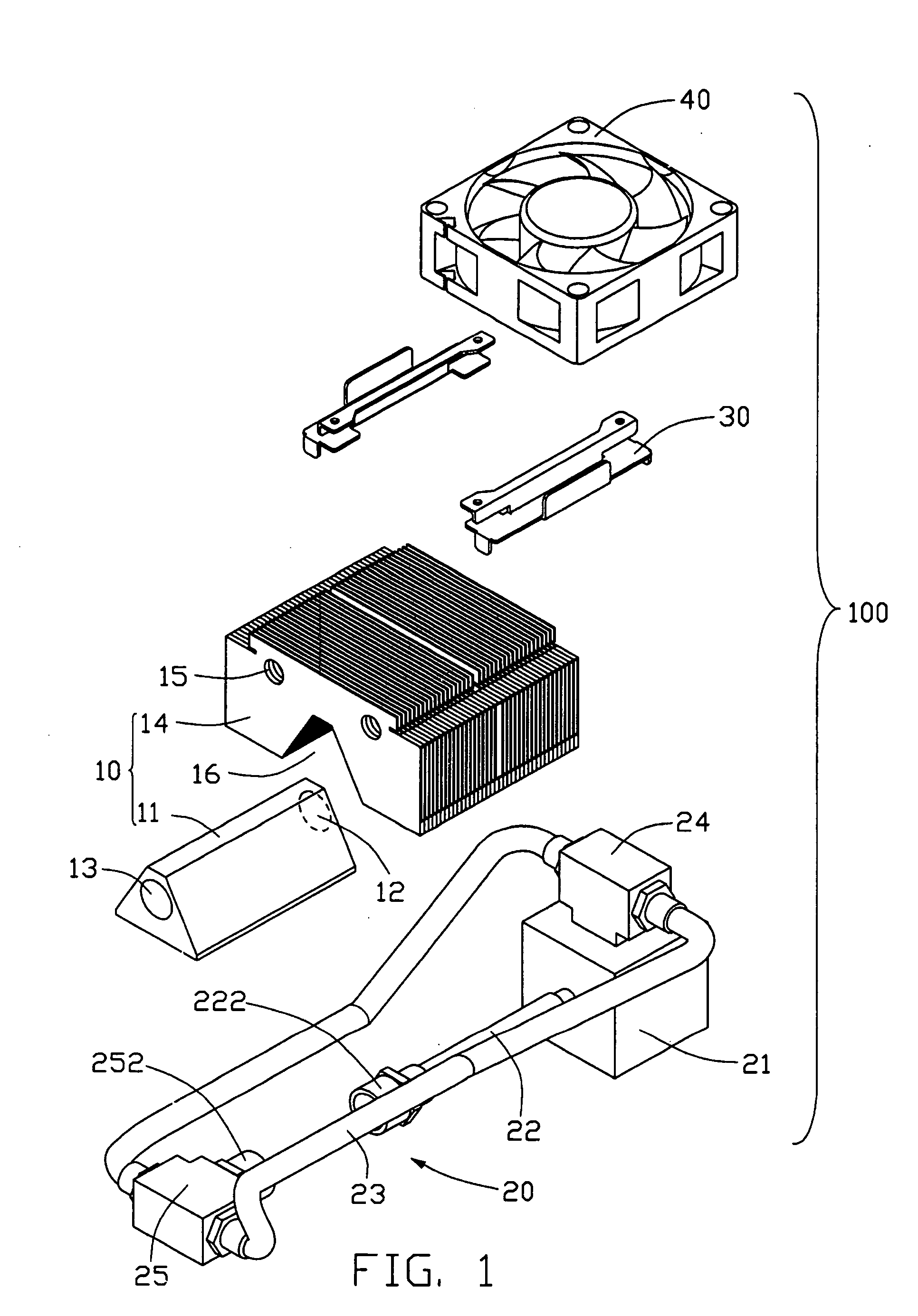 Integrated liquid cooling system for electrical components