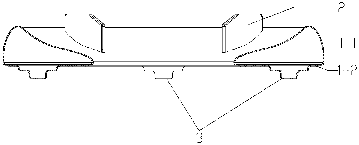 Pan stand and manufacture method thereof