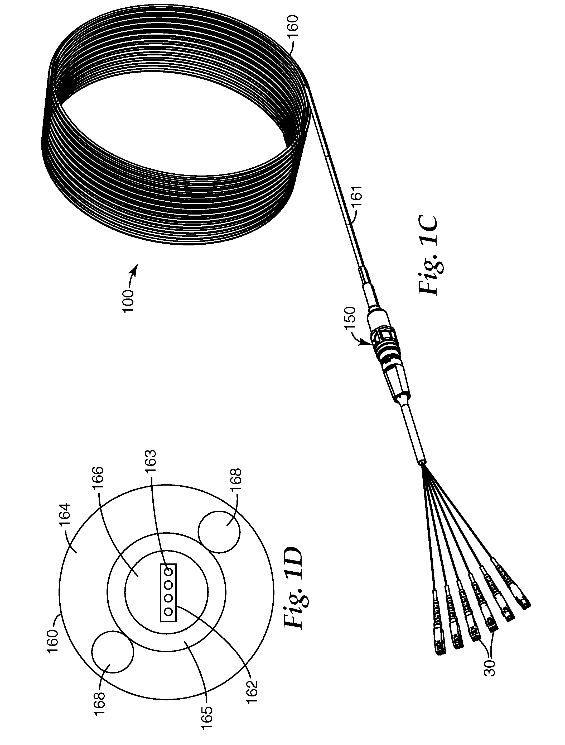 Optical fiber cable inlet device and telecommunications enclosure system