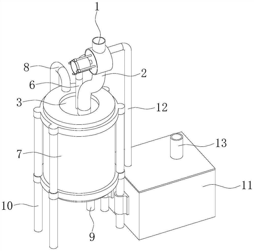 Water-fertilizer integrated water-fertilizer ratio regulating device