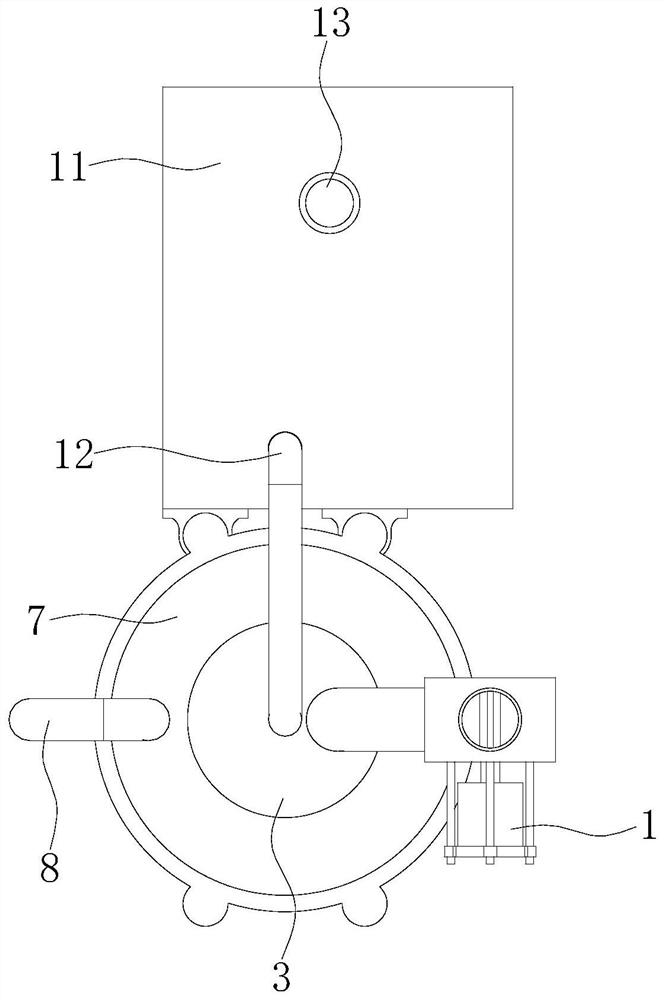 Water-fertilizer integrated water-fertilizer ratio regulating device