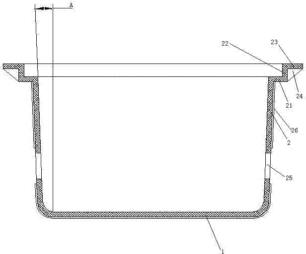 Pre-formed plastic water meter chamber and water meter mounting method
