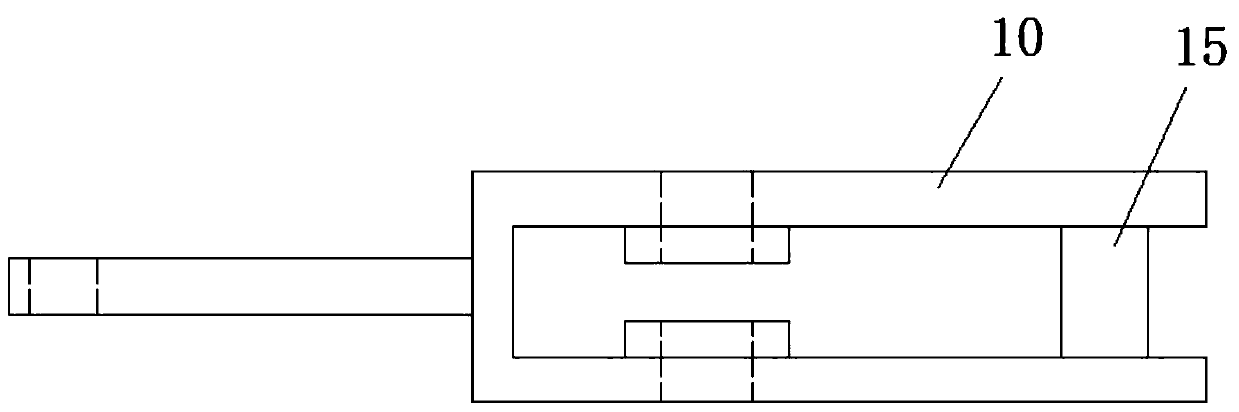 Clamping device capable of keeping constant clamping force for bearing