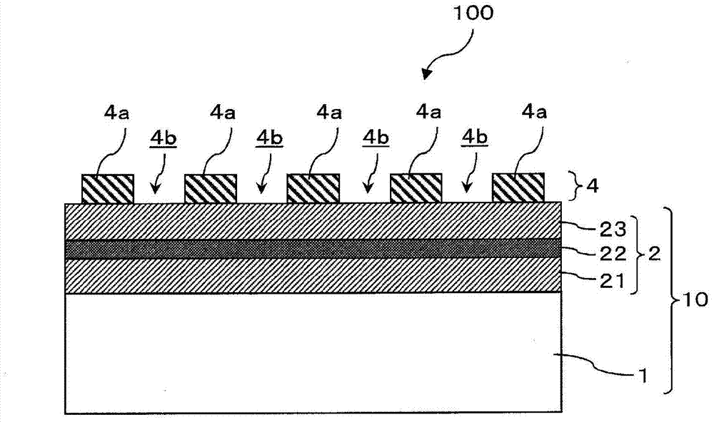 Substrate with transparent electrode, method for manufacturing same, and touch panel