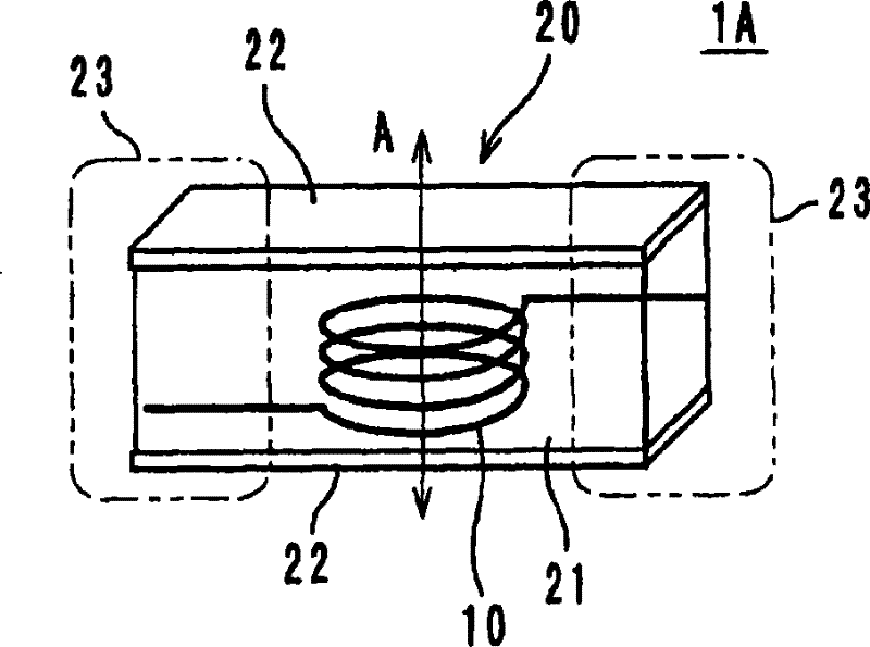 Laminated coil part