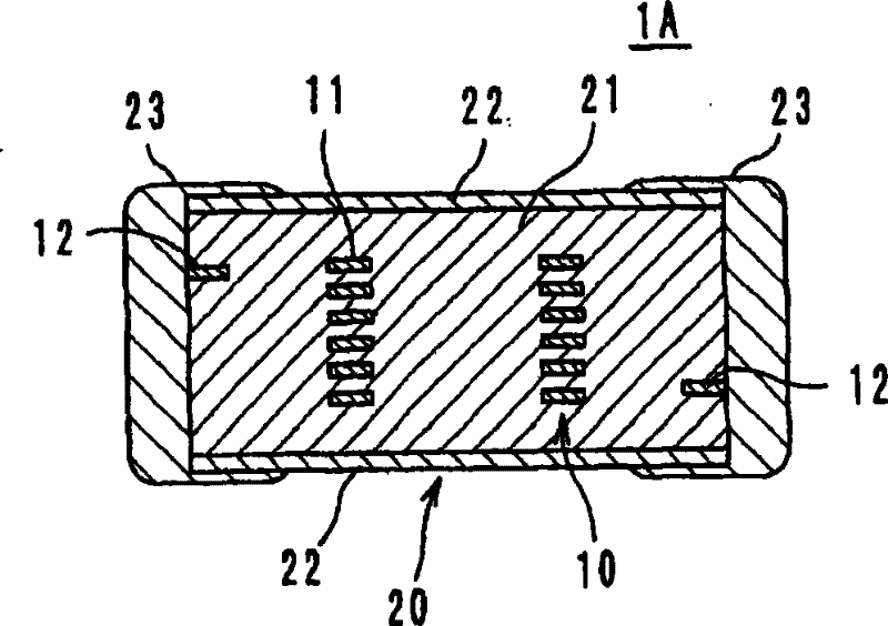 Laminated coil part