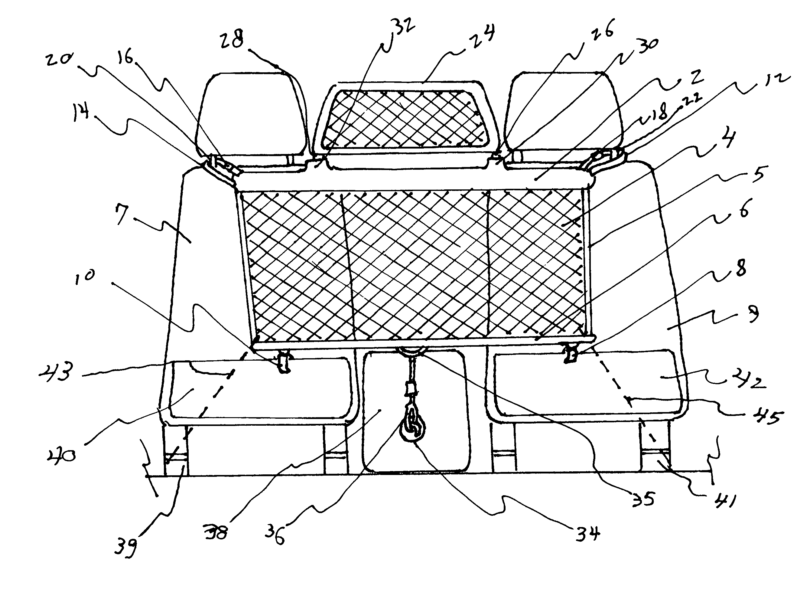 Vehicle partition
